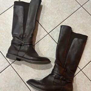 Elegant Brown Knee-High Boots